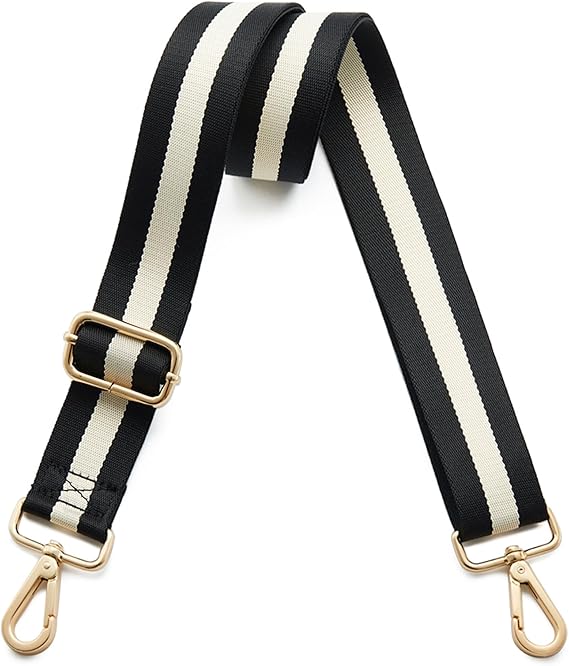 Purse Strap Replacement Crossbody Handbag Stripe Wide Adjustable